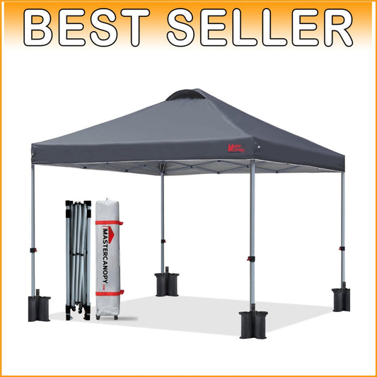 Portable 8x8 Outdoor Canopy Tent with Roller Bag - Ideal for Festivals & Camping