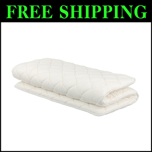 Ergonomic Full Japanese Futon Mattress - Lightweight & Space-Saving Design