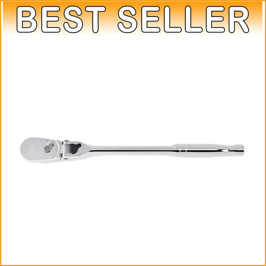 84 Tooth Teardrop Ratchet with Locking Flex Head - Professional Quality Tool