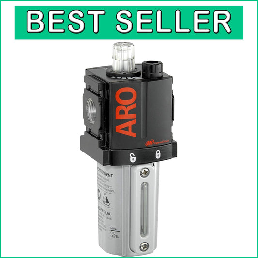 Compact ARO ARO Air Line Lubricator with Polycarbonate Bowl – Ideal for Industry