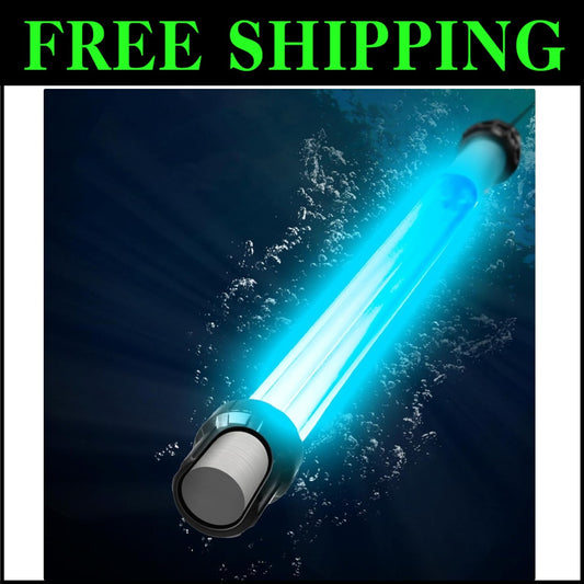 55W UV Pond Light for 500-5000 Gallons - Effective Algae Control Solution