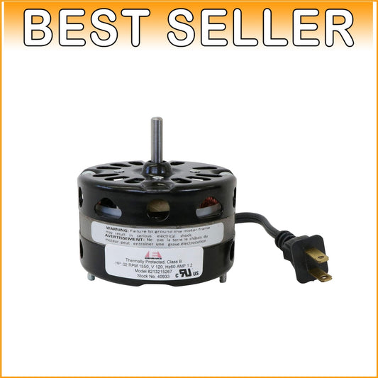 Direct Replacement 3.3 Inch Vent Fan Motor for Nutone/Broan Models - UL Approved