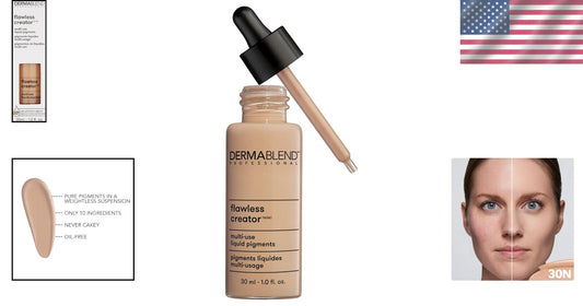 Flawless Creator Liquid Foundation - Full Coverage, Lightweight & Natural Finish