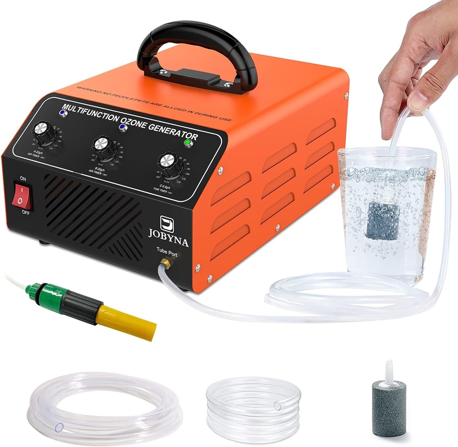 Ozone Machine 40,000mg/h Air & 500mg/h Water - Powerful Odor Eliminator for Home