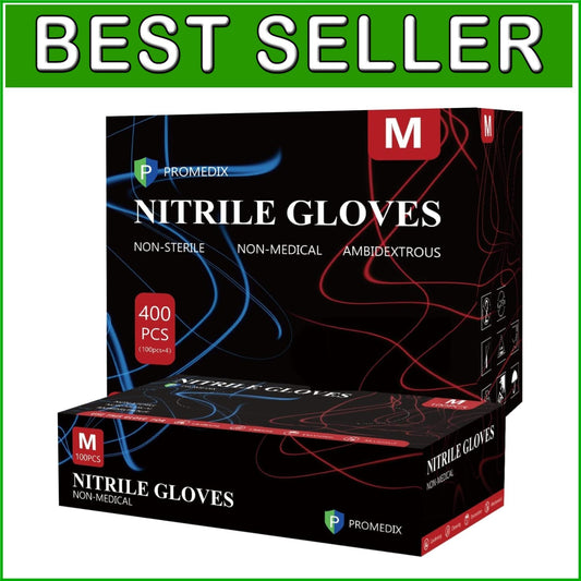 Eco-Friendly Nitrile Disposable Gloves 100ct - Powder-Free for Sensitive Hands