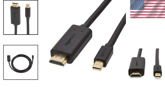 6FT Mini DisplayPort to HDMI Display Adapter - 1080p, Case of 52 Adapters