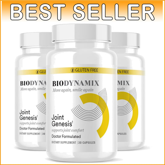 Joint Genesis: Vegan Joint Support Capsules for Comfort & Flexibility, 90 Count