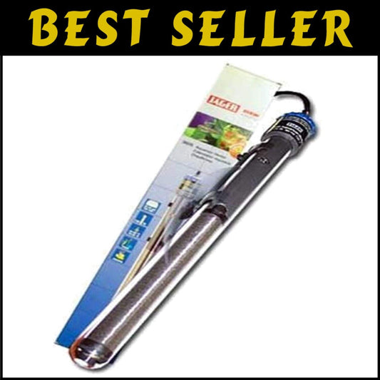 Compact 25W Submersible Heater with TruTemp Dial for Precise Fish Heating