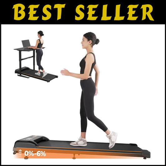 Multi-Functional Portable Treadmill for Fitness at Home & Office – 265 lbs Limit