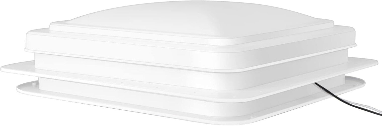 Efficient 12V Fan Roof Vent for RVs and Campers - 14" x 14" Easy Install