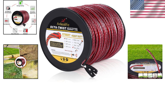 .095-Inch by 1536-ft Multi-Edge Heavy Duty Trimmer Line with Bonus Cutting Tools