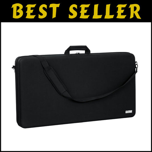 Extra-Large 35'' EVA DJ Controller Case - Lightweight Protection for Gear