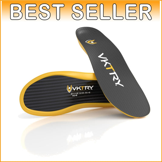 Customized Gold Carbon Fiber Insoles - Boost Performance & Prevent Injuries
