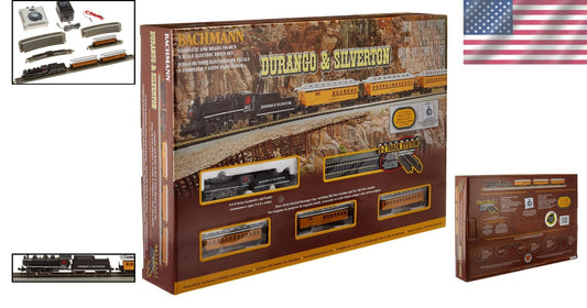 N Scale Durango & Silverton Electric Train Set - Ideal for Experienced Hobbyists