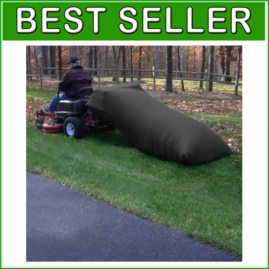 Durable Lawn Tractor Leaf Catcher Bag - 54 Cubic Feet with Secure Drawstring