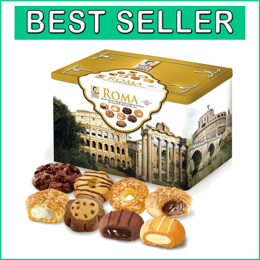 Authentic Italian Pastries in Gift Tin - Matilde Vicenzi Delicious Treats 32oz