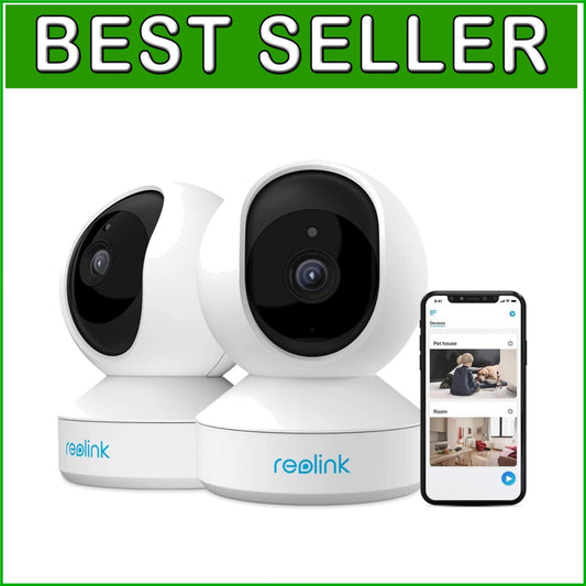 4MP Indoor WiFi Camera with Motion Alerts & Voice Control - Security Essential