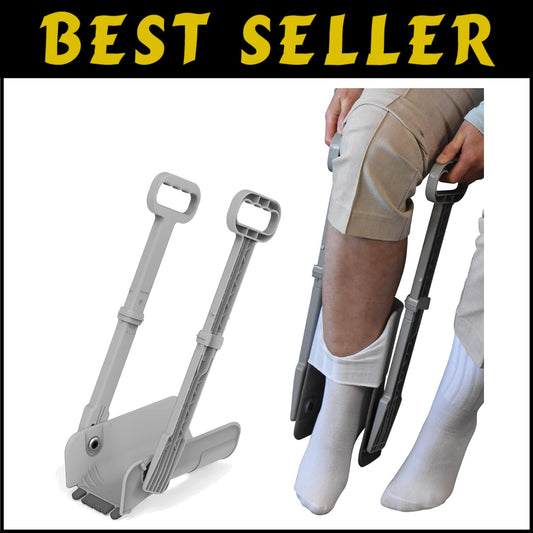 Reach Right 4-in-1 Dressing Aid: Shoe Horn, Sock Remover & Compression Helper