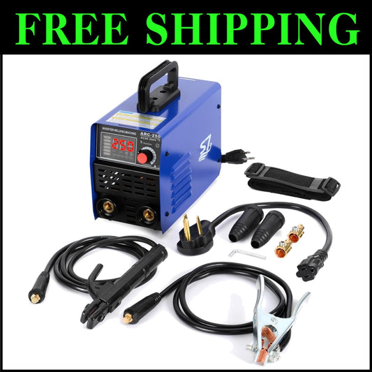 Energy-Efficient Stick Welder for Professionals - 250A, 110/220V Compatibility