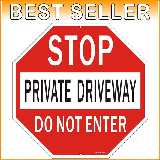 17.75" Octagon Stop Sign with Easy Mounting - UV Protected Aluminum Construction