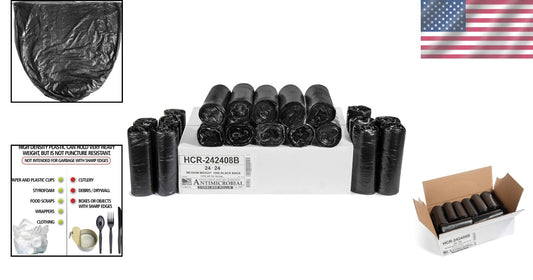 Cost-Effective 10 Gallon High Density Trash Bags - 1000 Count for Recycling