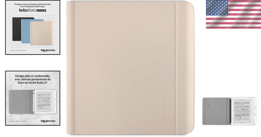 Stylish Sand Beige SleepCover for 7" Kobo Libra Colour – Protect & Personalize