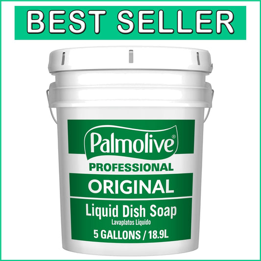 5 Gallon Professional Dishwashing Liquid – Tough Grease Remover, Eco-Friendly