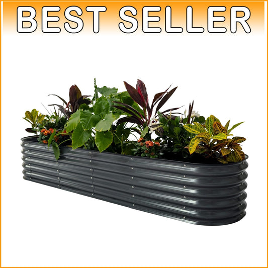 Eco-Friendly 17'' High Vegetable Garden Bed - Modular Design & Easy Installation