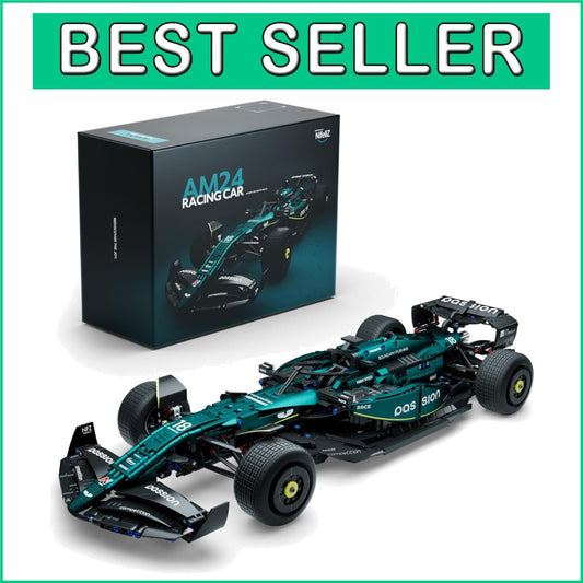 1:8 Scale AM24 F1 Racing Car Set - Engaging 2351PCS Model for Motorsport Lovers