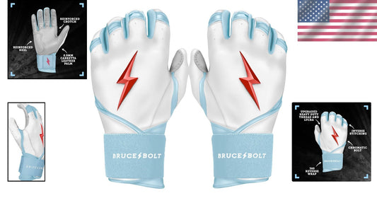 Chicago Cubs Signature Series Batting Gloves - Double Reinforced Leather Support