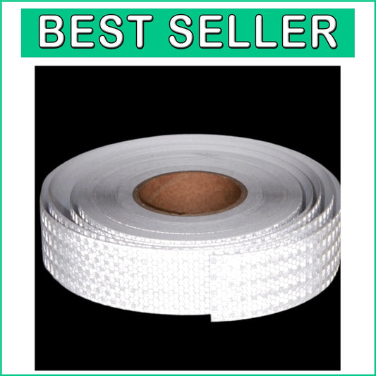 Durable Non-Fading Reflective Tape 2'' x 68 FT for Enhanced Outdoor Safety