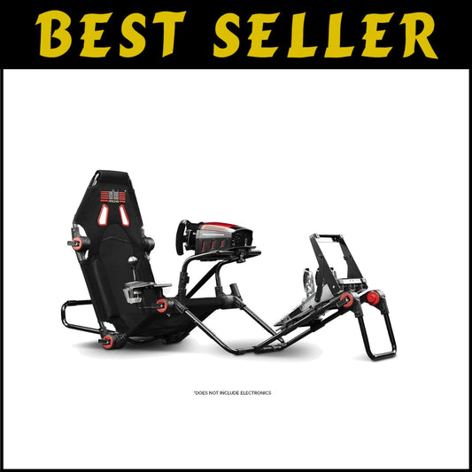 Portable F-GT Lite Foldable Racing Simulator - Ultimate Comfort & Durability