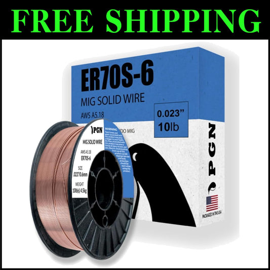 Versatile ER70S-6 MIG Welding Wire .023'' - Low Splatter for Professional Use