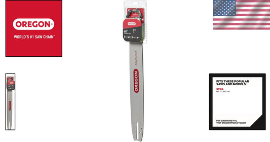 18-Inch Replacement Guide Bar & Chainsaw Chain Combo for Stihl Models