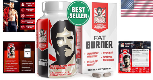 All-Day Energy Fat Burner | Appetite Control & Lean Muscle Support - 120 Count