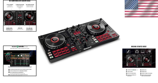 All-in-One DJ Controller for Serato with 6-inch Jog Wheels & Performance Pads