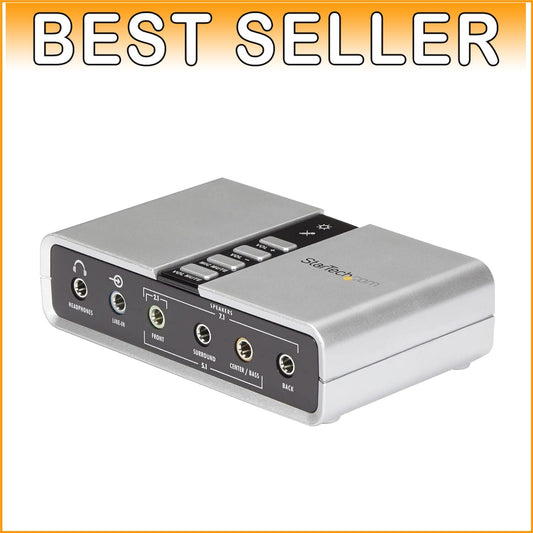 Easy-to-Install 7.1 USB Sound Card for Laptops and Desktops – High-Quality Sound