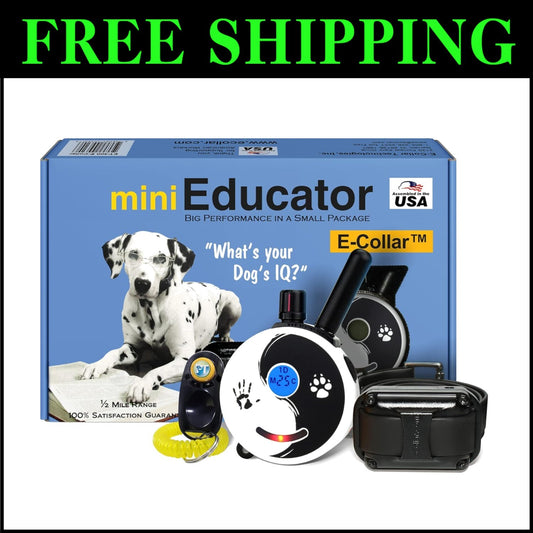 ET-300 Zen Waterproof E-Collar for All Breeds - Fast Charging & Durable Design
