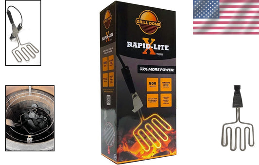 RAPID-LITE Xtreme 800W Electric Charcoal Starter - Quick Ignition for Grills