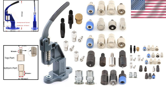 Versatile Metal Hand Press Machine with Multiple Die Sets for Seamless Crafting