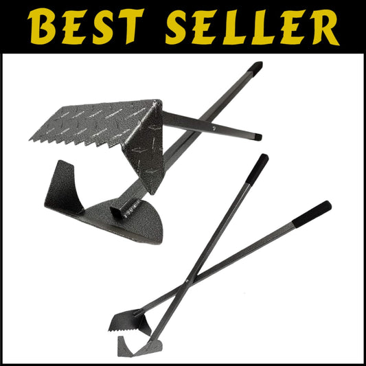 Ultimate Heavy-Duty Aluminum Dog Waste Removal Shovel - Ideal for Rough Surfaces