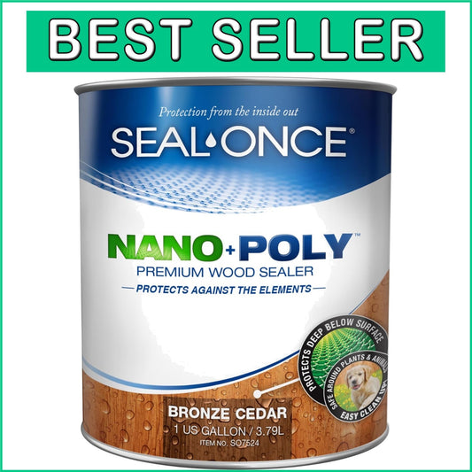 1 Gallon Premium Polyurethane Wood Sealer in Bronze Cedar - Gloss & Matte Finish