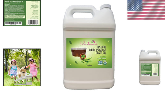 Multi-Purpose Organic Neem Oil (1 Gallon) - Perfect for Plants & Beauty Formulas