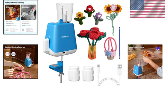 Durable i-Cord Crocheting Machine - Revolutionize Your Crafting Experience