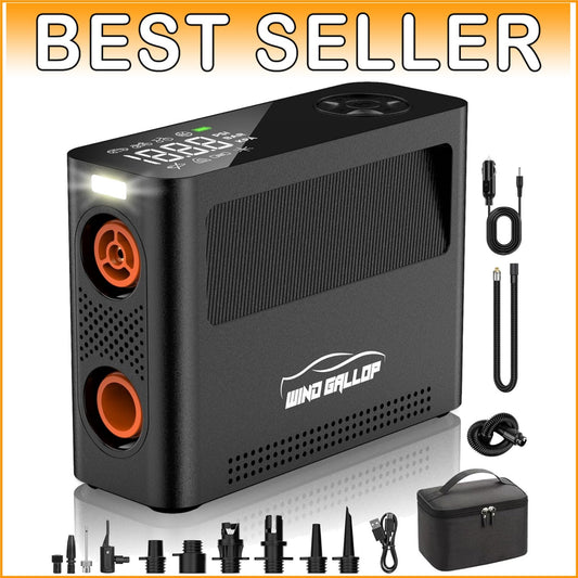 All-in-One High-Performance Paddle Board & Tire Inflator - Fast Inflation