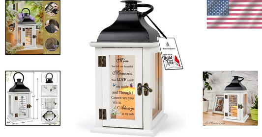 6-Hour Timer LED Lantern - Comforting Remembrance Gift for Bereaved Families