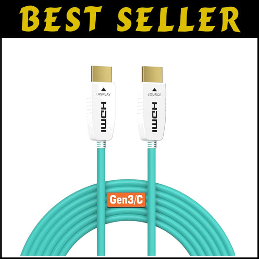 Ultra High Speed 8K HDMI Cable 100ft - Ideal for PS5, Xbox Series X, 4K TVs