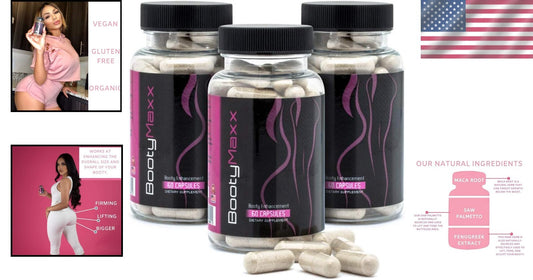 Boost Your Curves with Booty Maxx - 60 Capsules for Optimal Results