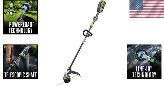 Professional 16-Inch Carbon Fiber String Trimmer with Advanced Auto-Feed System