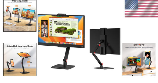 Flexible Long Arm Tablet Stand: Ideal for Desk & Hands-Free Entertainment
